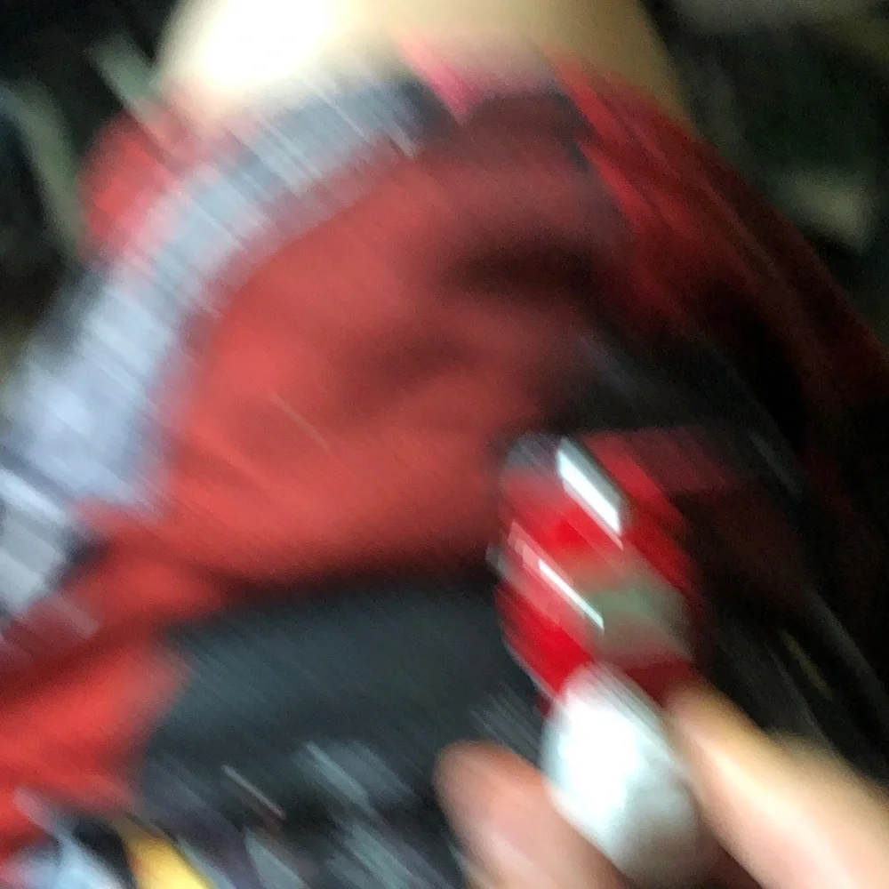 Red Plaid  - Red and Black